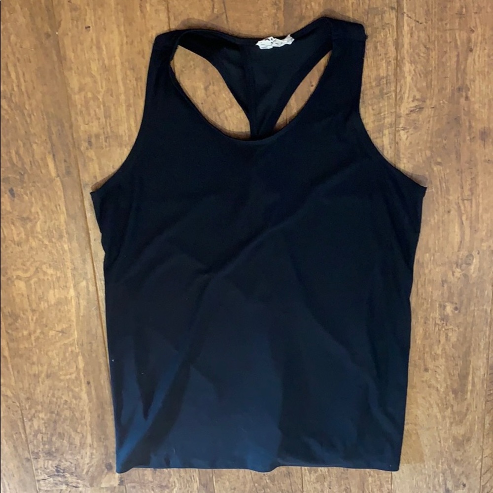 Cross cross back work out tank